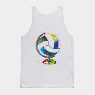 Volleyball Globe Tank Top